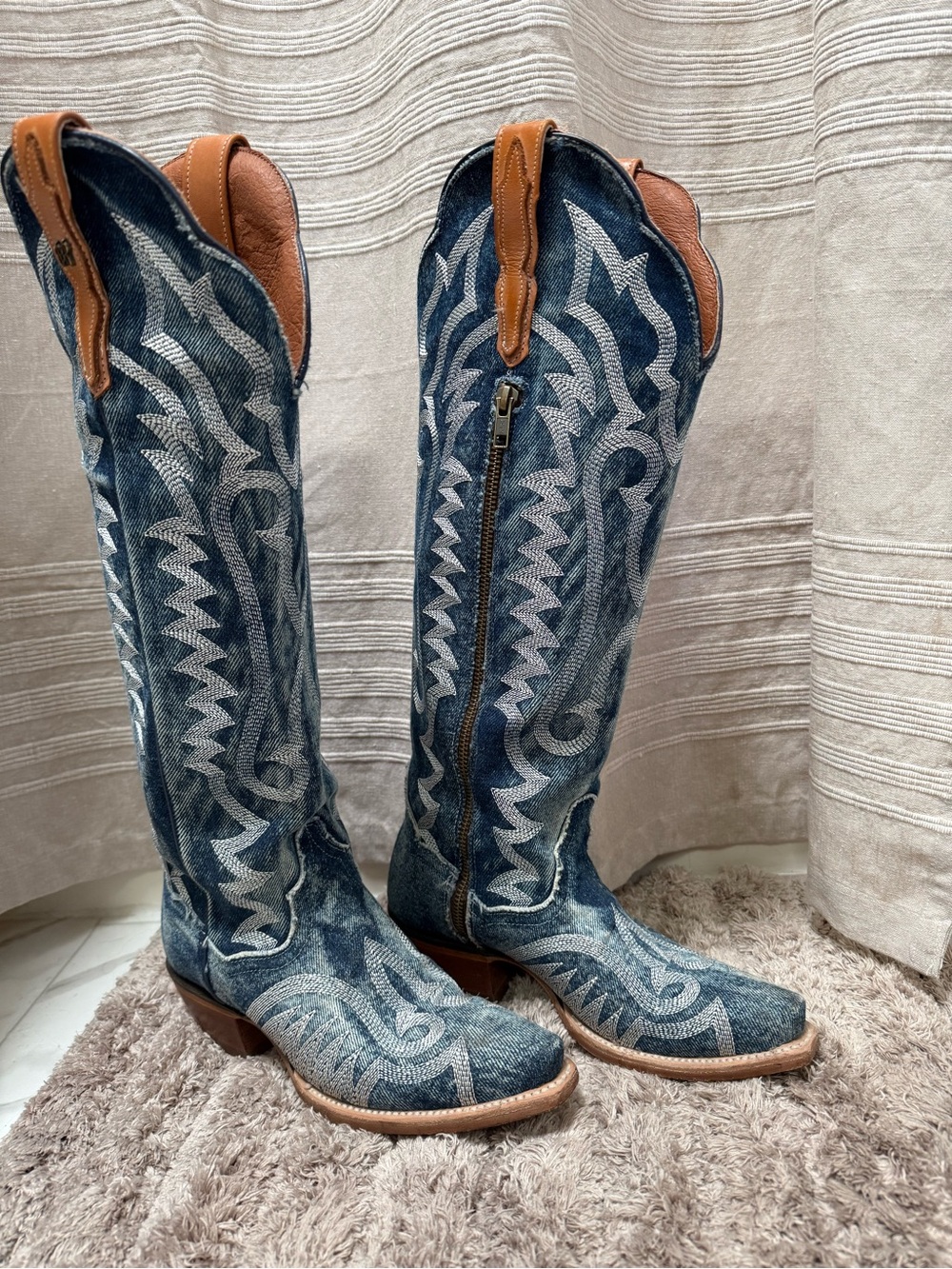Dan Post Denim Darling Cowboy Boots
